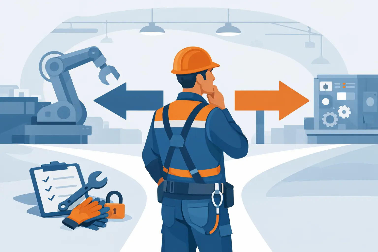 Veilig onderhoud aan machines vraagt vaste keuzes